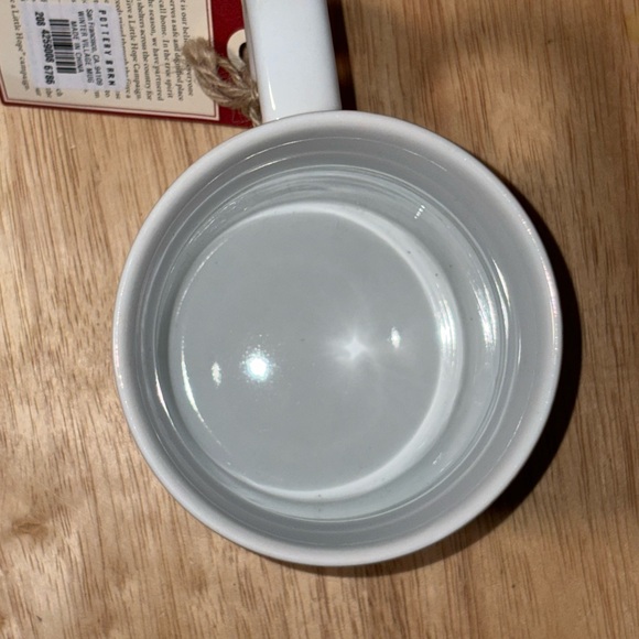 Pottery Barn Winter Village Ceramic Coffee Cocoa Mug Christmas Large 12oz NEW - Picture 7 of 9